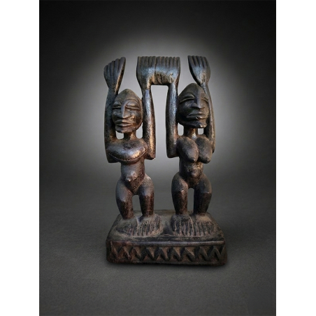 Couple primordial Dogon (Nommo), Mali · Shyu Gallery