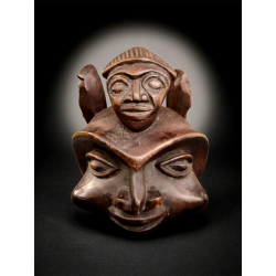 Casque multi-faces bamiléké /Bangwa