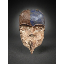 Masque-heaume africain composite