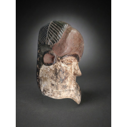 Masque-heaume africain composite