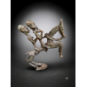 Rare Dogon Bronze Équestre du Couple Primordial