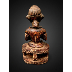 Boki Figure d`Ancêtre Assis