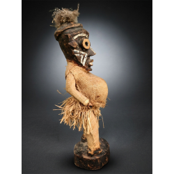 Songye Kifwebe Figure d'Initiation