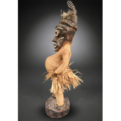 Songye Kifwebe Initiation Figure