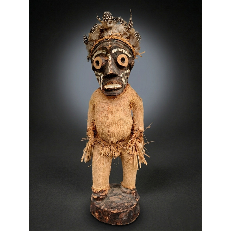 Songye Kifwebe Figure d'Initiation