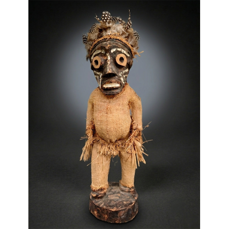 Songye Kifwebe Figure d'Initiation