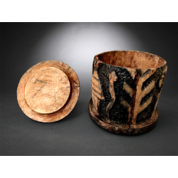 Chokwe Lidded Vessel